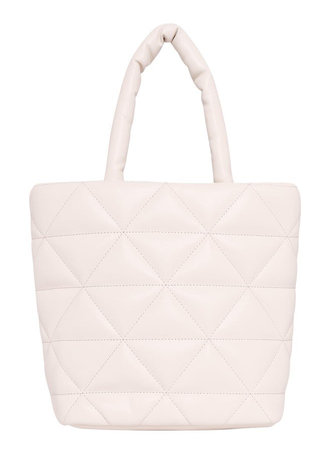 Lino Perros Womens White Tote - Image 5